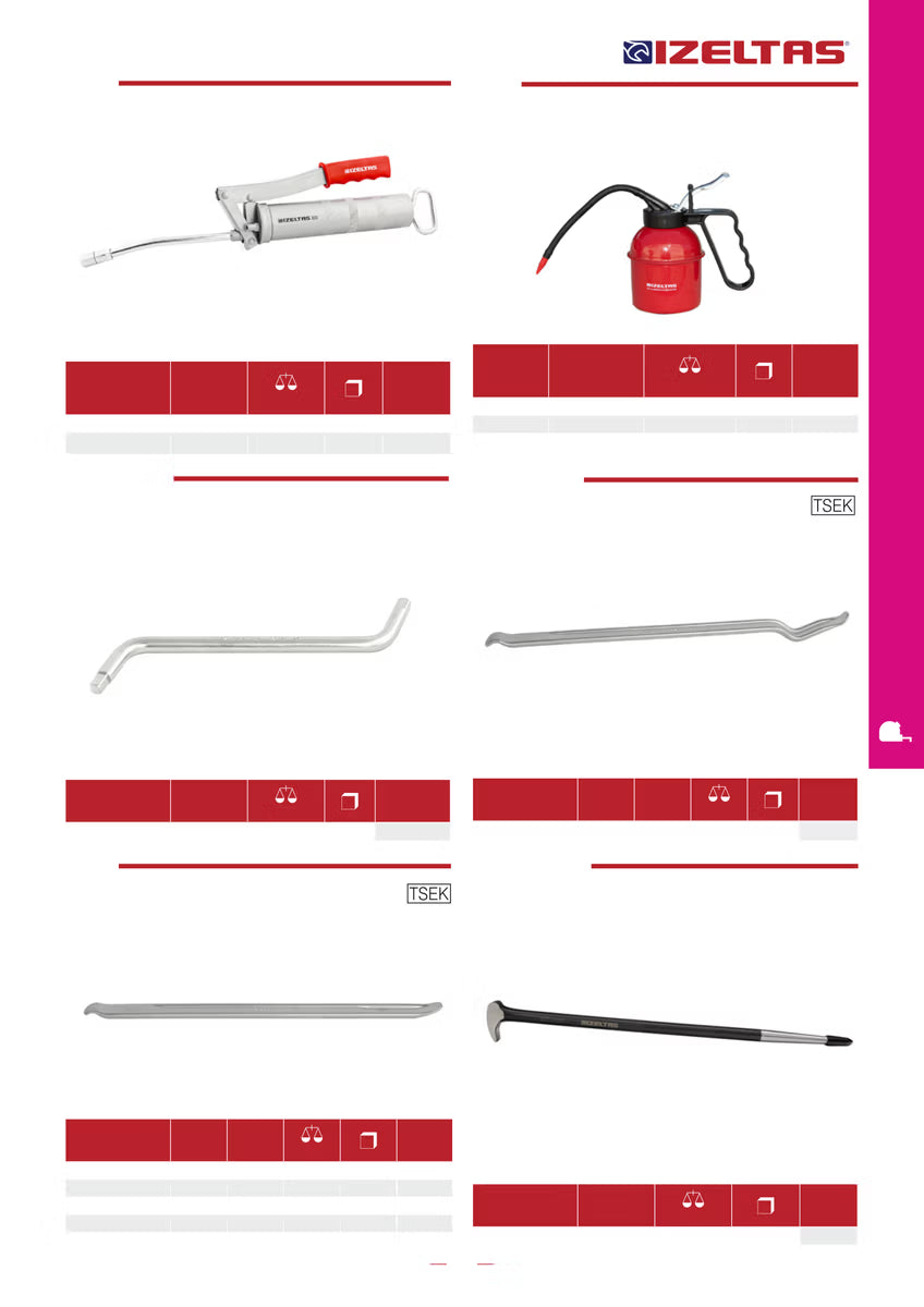 İzeltaş Gres Pompası 500cc