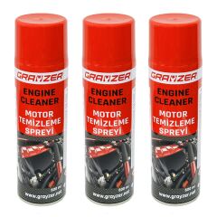 Grayzer Motor Temizleme Spreyi 500 ML (1 Koli 24 Adet)