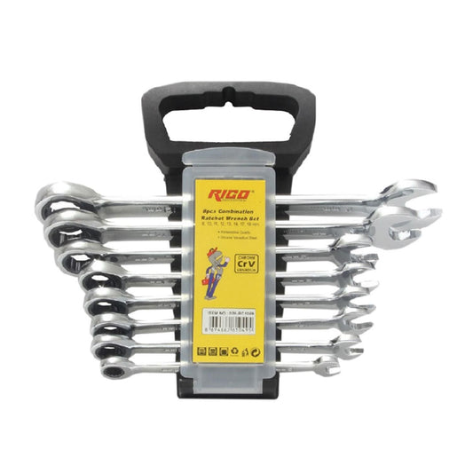 020-RC1049 Rico Cırcırlı Düz Kontra Anahtar Takımı 8 Parça