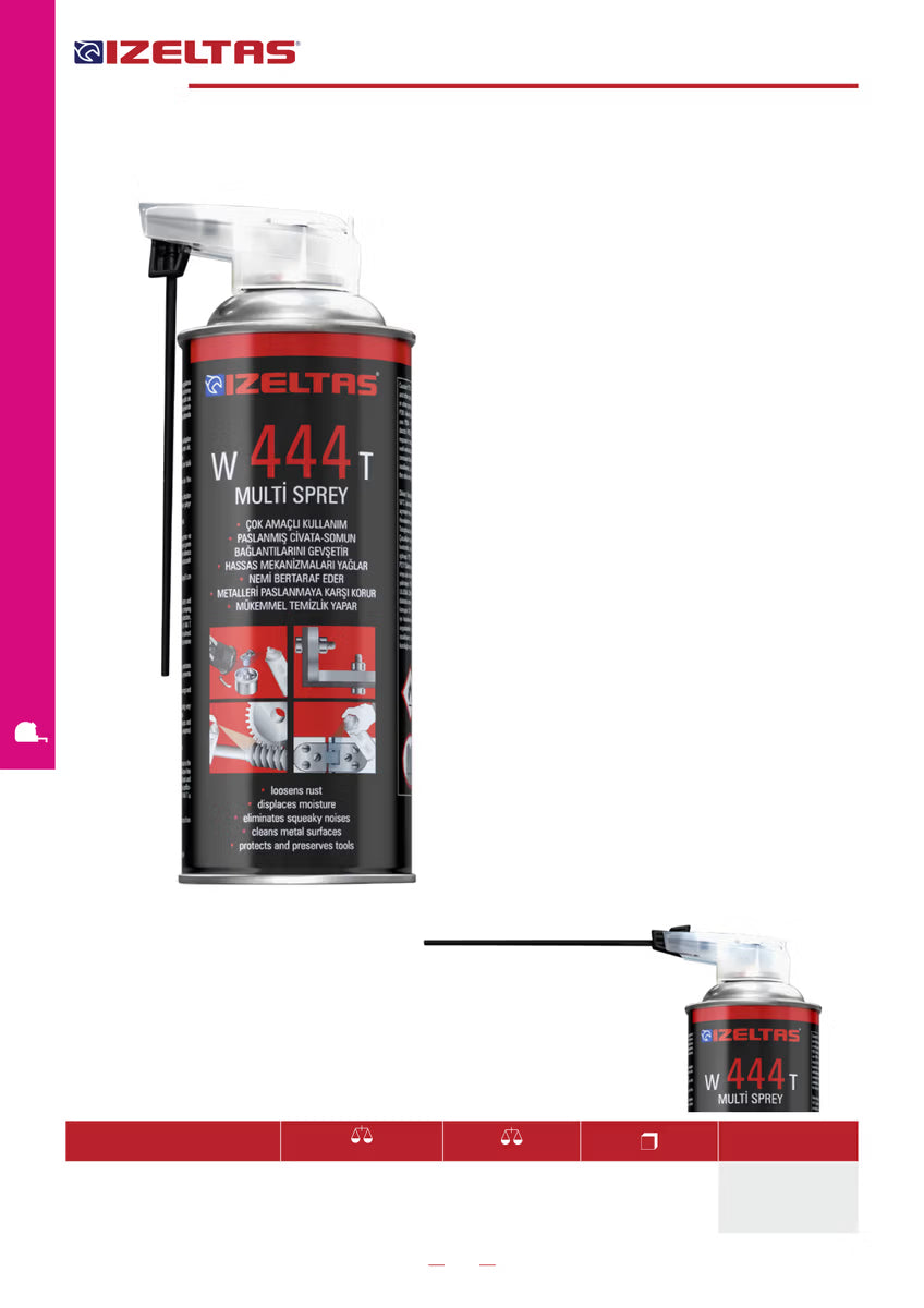 İzeltaş W444T Multi Sprey 400ml