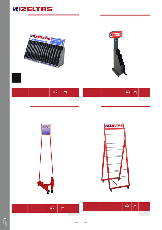 İzeltaş Çektirme Sehpası (Display Frame for Pullers)