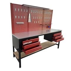 Grayzer 2 Metre 6 Çekmeceli Takım Tezgahı