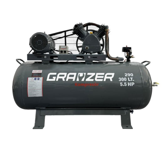 Grayzer 300 LT 2 Kafa 12 Bar 5.5 HP Pistonlu Hava Kompresörü