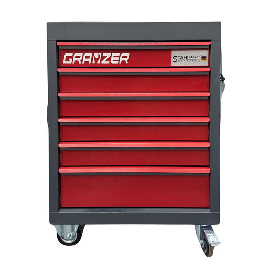 Grayzer GSTH215P 6 Çekmeceli Dolu Takım Arabası 261 Parça (Takımlar Stahlmayer)