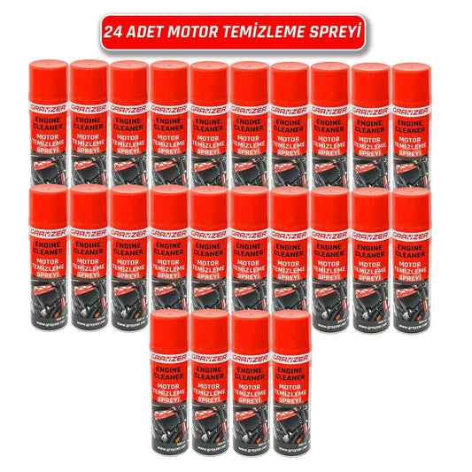Grayzer Motor Temizleme Spreyi 500 ML (1 Koli 24 Adet)