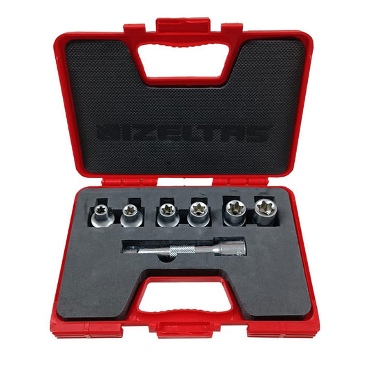 İzeltaş 1113006007 1/2” Star (Torx®) Lokma Anahtar Takımı (7 Parça)