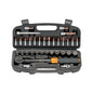 NT Tools NTTASET33 1/4 1-25 Nm Tork Anahtarlı Bits Ve Lokma Seti 33 Parça